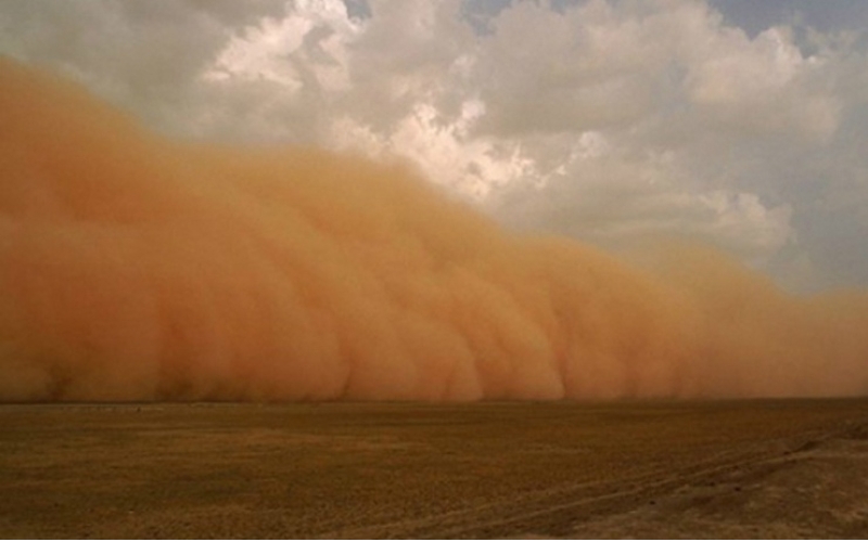 敦煌市將出現(xiàn)大風(fēng)沙塵、降雪天氣過(guò)程，請(qǐng)注意防范！